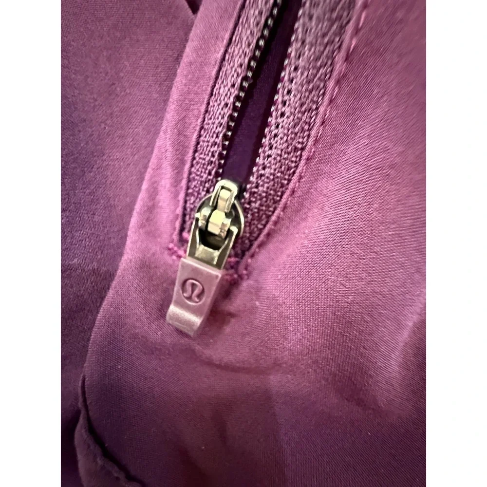 Lululemon Size 6 Lined‎ Running Short Plum
